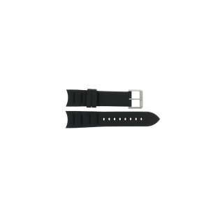 Horlogeband Hugo Boss 1512956 / HB-214-1-34-2607 Rubber Zwart 22mm