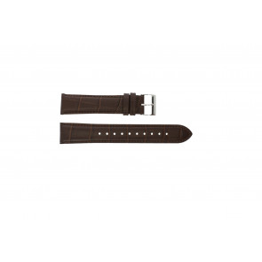 Horlogeband Hugo Boss HB-275-1-14-2846 / HB1513280 Croco leder Bruin 20mm