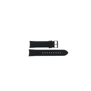 Horlogeband Hugo Boss 2762 / 1513474 / HB-297-1-34-2954 / HB-297-1-34-3047 Leder Zwart 22mm