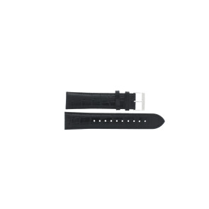 Horlogeband Hugo Boss HB-303-1-14-2975 / HB1513485 Leder Zwart 22mm