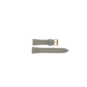 Horlogeband Hugo Boss HB-282-3-34-2998 / HB659302795 / 2998 Leder Grijs 20mm
