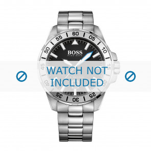 Hugo Boss horlogeband HB-271-1-27-2808 / HB1513234 Staal Zilver