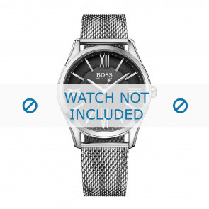 Hugo Boss horlogeband HB-245-1-14-2928 / HB1513442 Staal Zilver