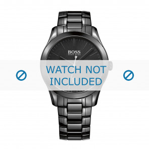 Hugo Boss horlogeband HB-269-1-49-2792 / HB1513223 Keramiek Zwart