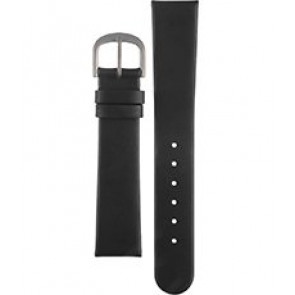 Horlogeband Danish Design IQ12Q832 Leder Zwart 18mm