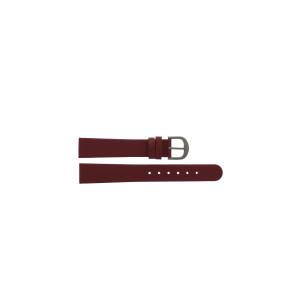Horlogeband Danish Design IV19Q199 Leder Rood 16mm