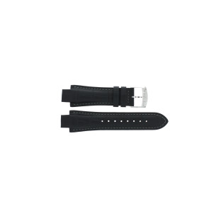 Horlogeband Jaguar J1200-1 / J1200-A / J1200-4 / J1200-C Leder Zwart 14mm