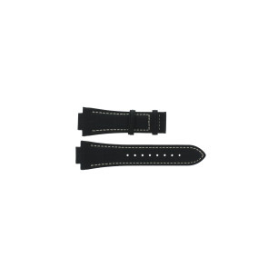 Horlogeband Jaguar J625-1 / J620 Leder Zwart 16mm