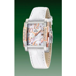 Horlogeband Jaguar J648-3 Leder Wit