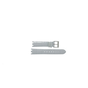 Horlogeband Jaguar J674-1 Leder Wit 18mm