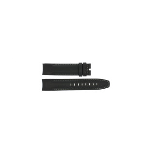 Horlogeband Jaguar J690-1 Leder Zwart 22mm