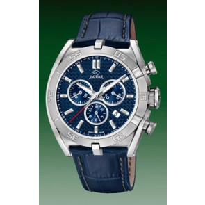 Horlogeband Jaguar J857-2 Leder Blauw