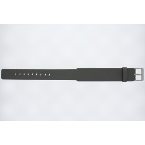 Horlogeband Jacob Jensen JJ252 Onderliggend Leder Grijs 22mm