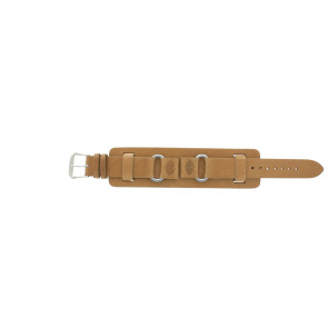 Horlogeband Fossil JR8300 Leder Bruin 16mm