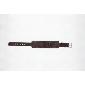 Horlogeband Fossil JR9515 Onderliggend Leder Bruin 12mm