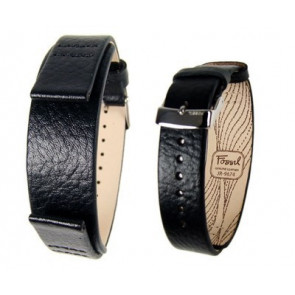 Horlogeband Fossil JR9674 Leder Zwart