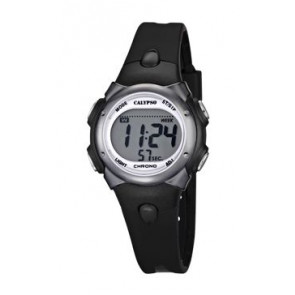 Horlogeband Calypso K5609-6 Rubber Zwart