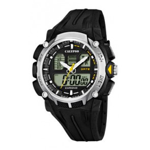 Horlogeband Calypso K5618-4 Rubber Zwart