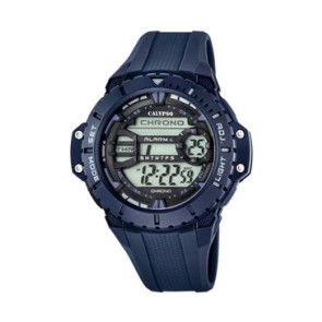 Horlogeband Calypso K5689-2 Kunststof/Plastic Blauw 21mm