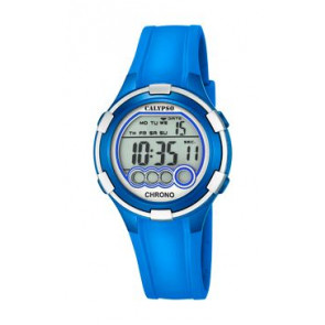 Horlogeband Calypso K5692-4 / K5692-2 Rubber Blauw 19mm