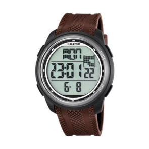 Horlogeband Calypso K5704-7 Kunststof/Plastic Bruin