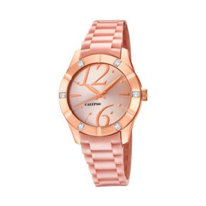 Horlogeband Calypso K5715-2 Kunststof/Plastic Roze