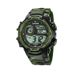 Horlogeband Calypso K5723-2 Kunststof/Plastic Groen 23mm