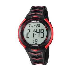 Horlogeband Calypso K5730-3 Kunststof/Plastic Zwart 27mm