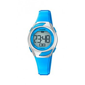 Horlogeband Calypso K5738-3 Rubber Blauw