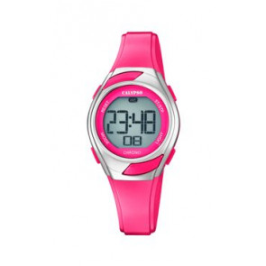 Horlogeband Calypso K5738-4 Rubber Roze