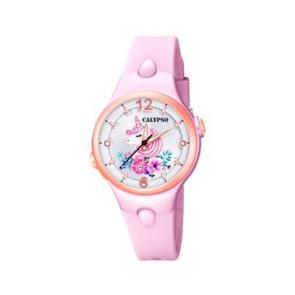 Horlogeband Calypso K5783-2 Kunststof/Plastic Roze
