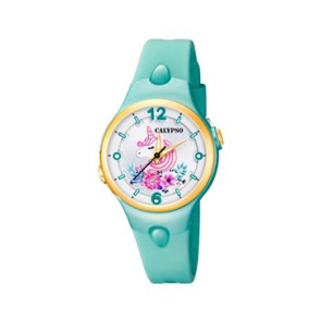 Horlogeband Calypso K5783-4 / K5783-9 Kunststof/Plastic Groen