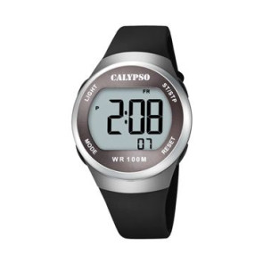 Horlogeband Calypso K5786-4 Rubber Zwart