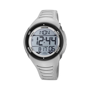 Horlogeband Calypso K5807-1 Kunststof/Plastic Grijs