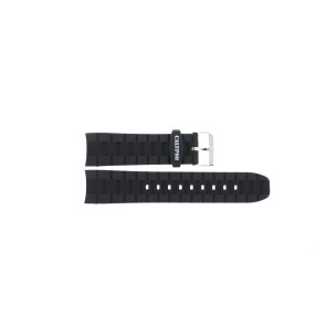 Horlogeband Calypso K6062-3 Rubber Zwart 24mm