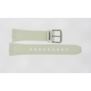 Horlogeband Calypso K6064-1 Kunststof/Plastic Crèmewit 12mm