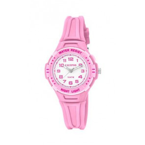 Horlogeband Calypso K6070-1 Rubber Roze 7mm