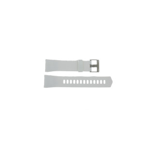 Horlogeband Smartwatch Calypso K8500 / K8500-2 Kunststof/Plastic Wit 13mm