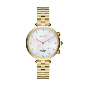 Horlogeband Smartwatch Kate Spade New York KST23200 Staal Doublé 12mm
