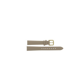 Horlogeband Kate Spade New York KSW1113 Leder Beige 14mm