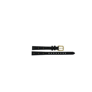 Horlogeband Kate Spade New York KSW1469 Leder Zwart 10mm