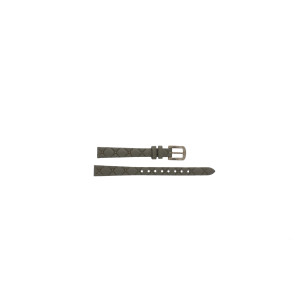 Horlogeband Kate Spade New York KSW1470 Leder Grijs 10mm