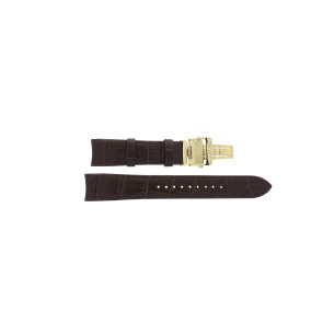Horlogeband Seiko SRX014P1 / 5D88-0AG0 / L0C8012K0 Leder Bruin 21mm