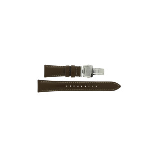 Horlogeband Seiko SRPE45J1 / 4R35-04A0 Leder Bruin 20mm