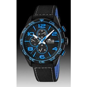 Horlogeband Lotus 15780-3 Leder Zwart