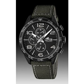 Horlogeband Lotus 15780-5 Leder Grijs