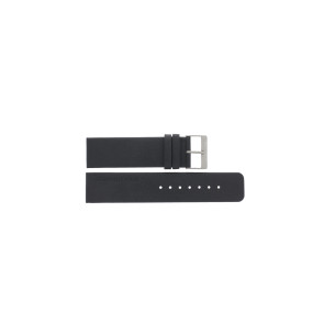 Horlogeband Rolf Cremer LB010.01 / Turn / Excentrum Leder Zwart 22mm
