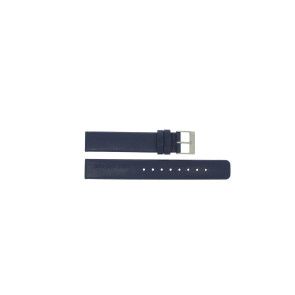 Horlogeband Rolf Cremer LB098.05 / Spirale II Leder Blauw 16mm