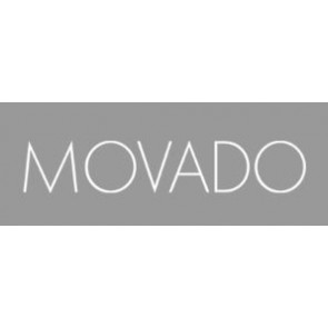 Movado horlogeband 81-A1-840 LM-43 Leder Rood 15mm + standaard stiksel