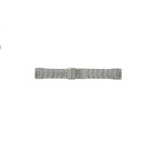 Seiko horlogeband V195-0AB0 Staal Zilver